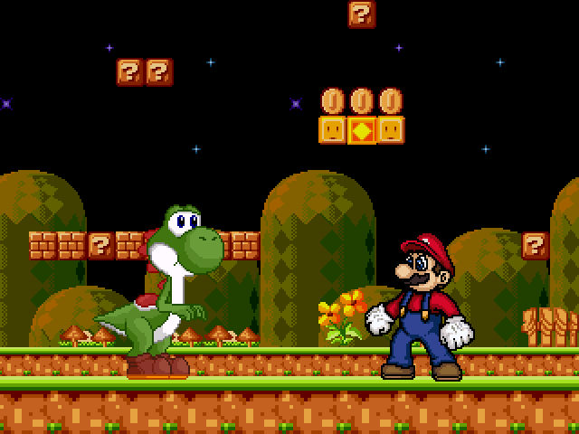 MUGEN Stage - Mario 4 - A Space Odyssey by jkerby18808 on DeviantArt