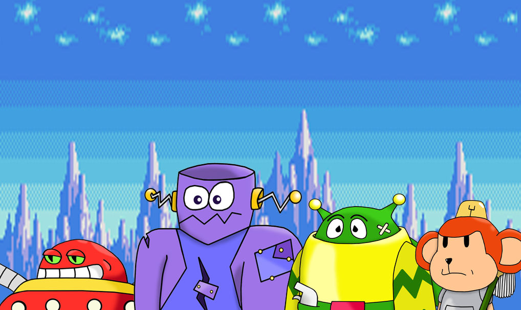 Robotnik's Mean Bean Machine Stages 14 by JelliPuddi on DeviantArt