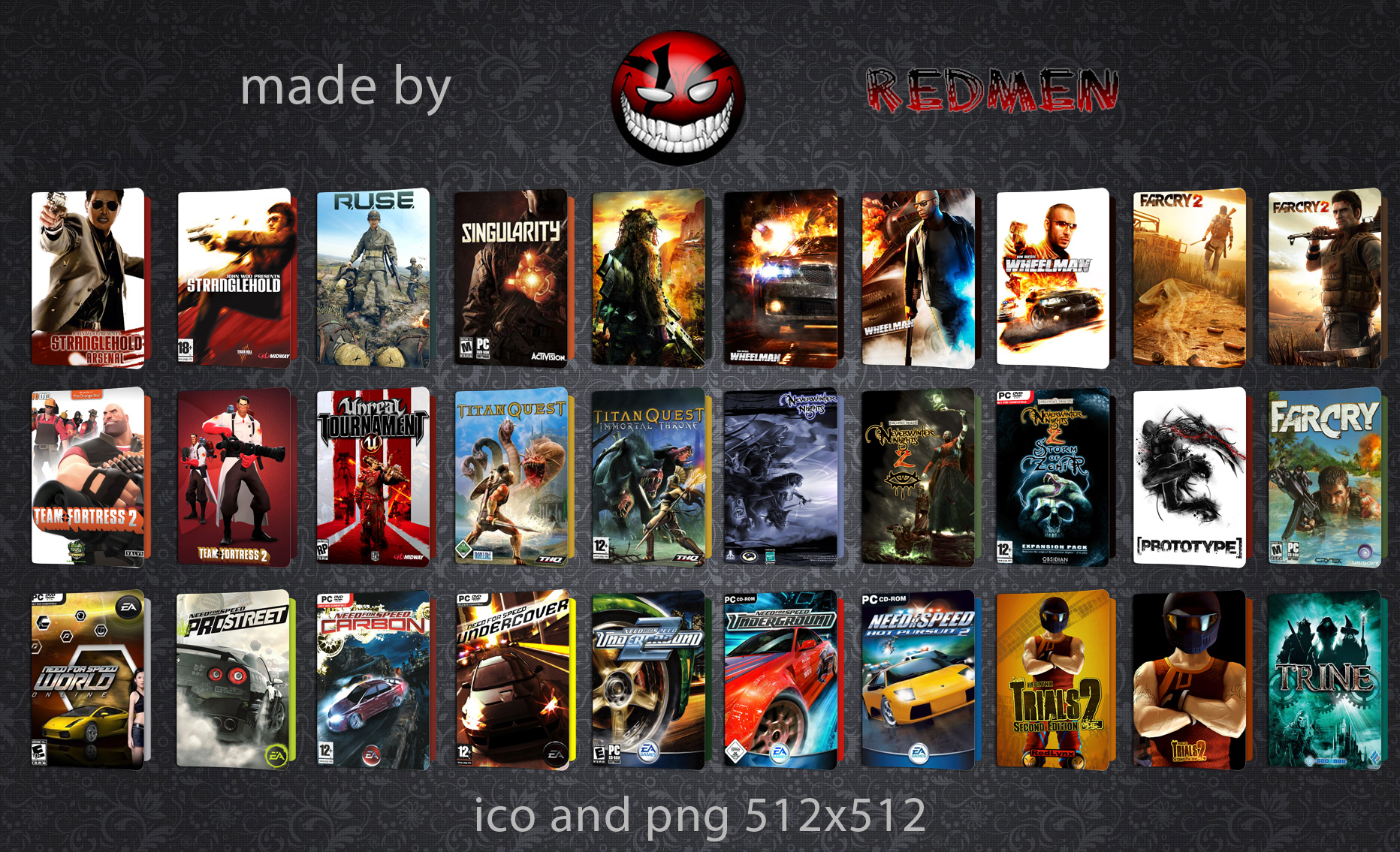 Game pack 4 by redmen08 on DeviantArt