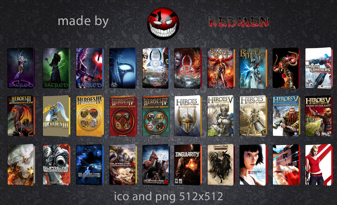 Game pack 7 by redmen08 on DeviantArt