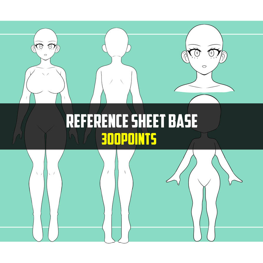 P2U Base (Reference Sheet) by prxmnis on DeviantArt