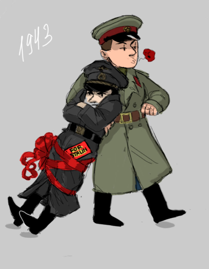 The gift to Stalin by nazgul136 on DeviantArt