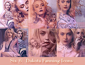 Dakota Fanning Icons