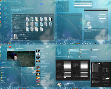 My New Windows Theme by fnxrak, visual art