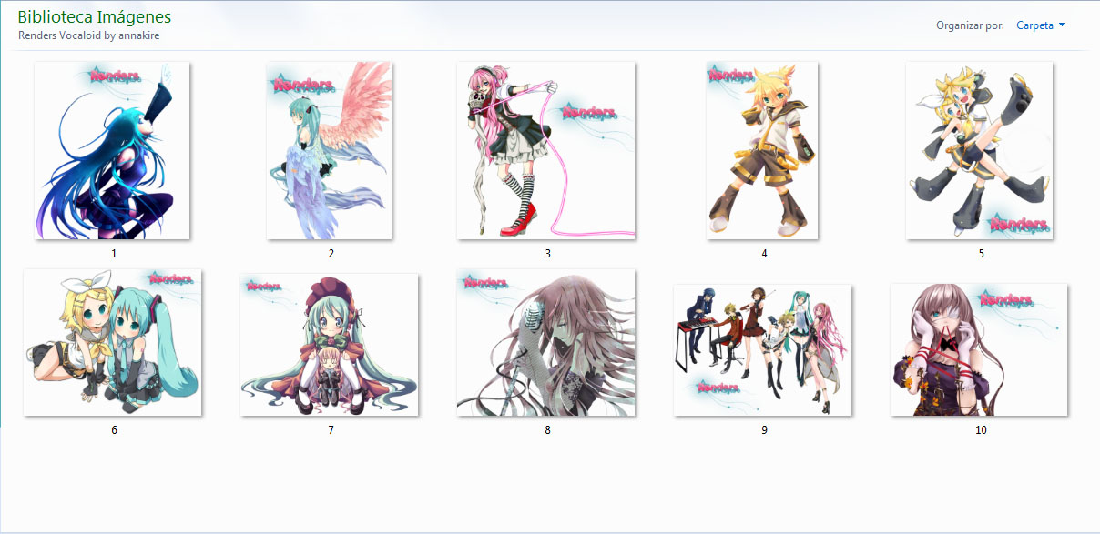 Pack Renders Vocaloid