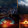 Mass Effect 2 panoramic walls