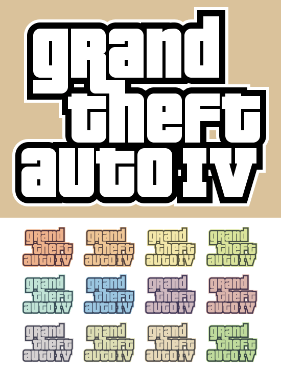 GTA IV Color by MazeNL77