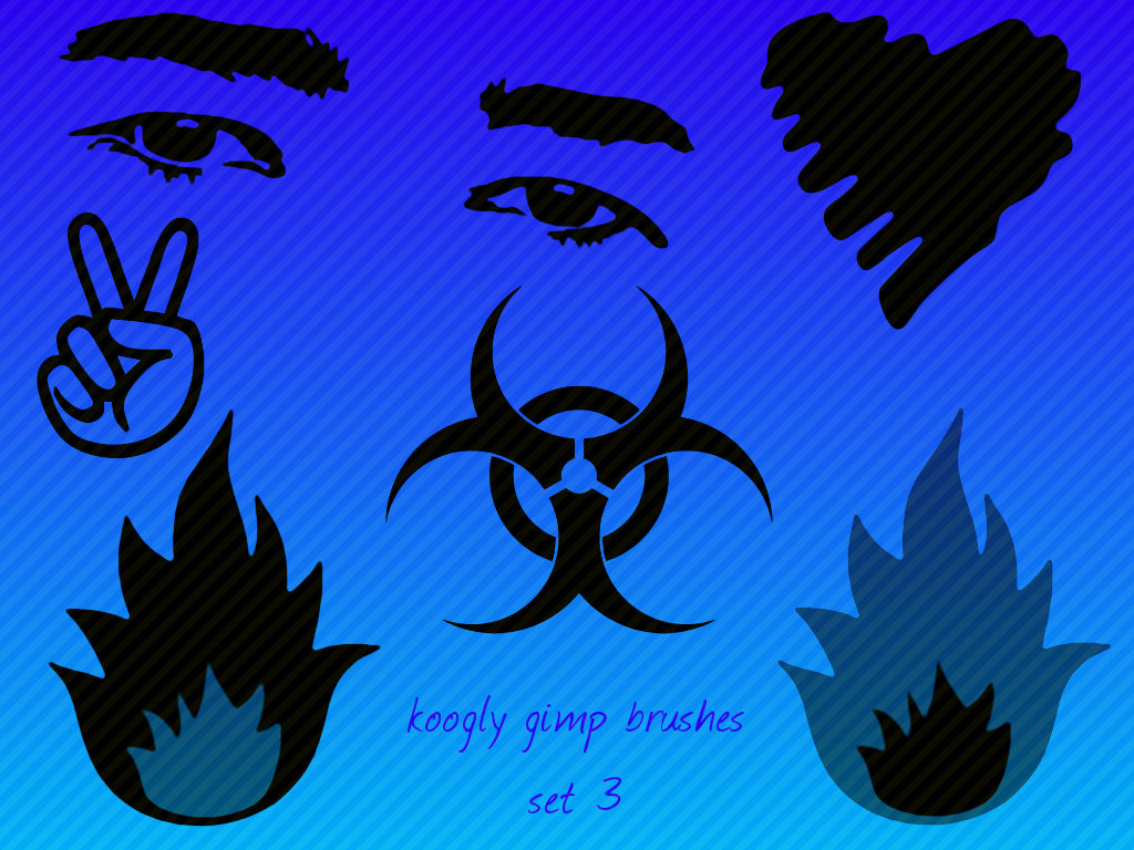 koogly gimp brushes set 3 by gr8koogly on DeviantArt