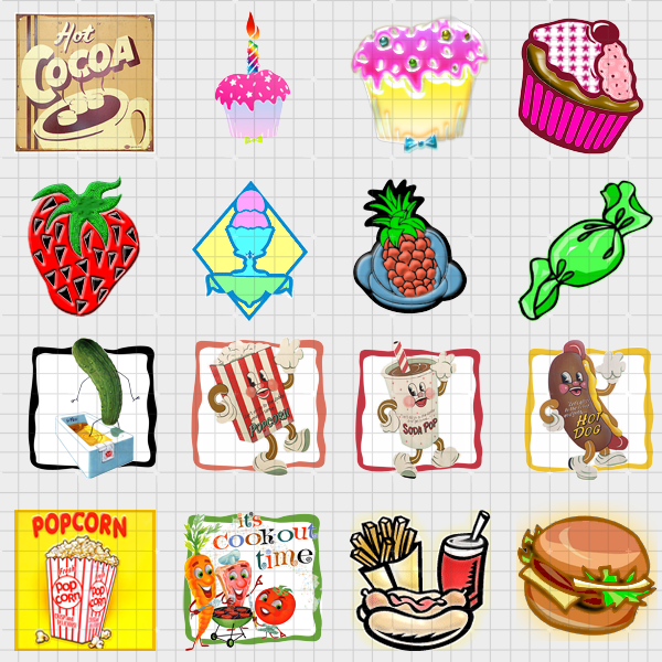 food 1.0 128x128 16icons