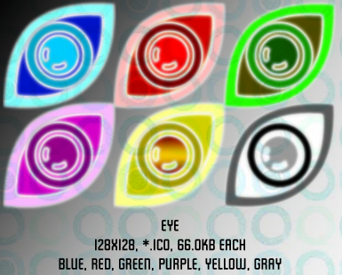 eye 128x128 6icons