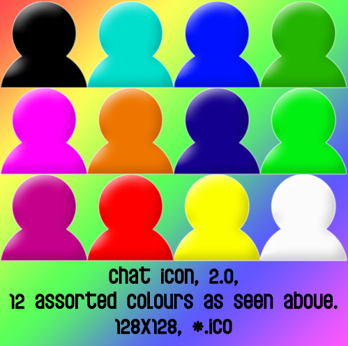 chat icon v2 128x128 12icons