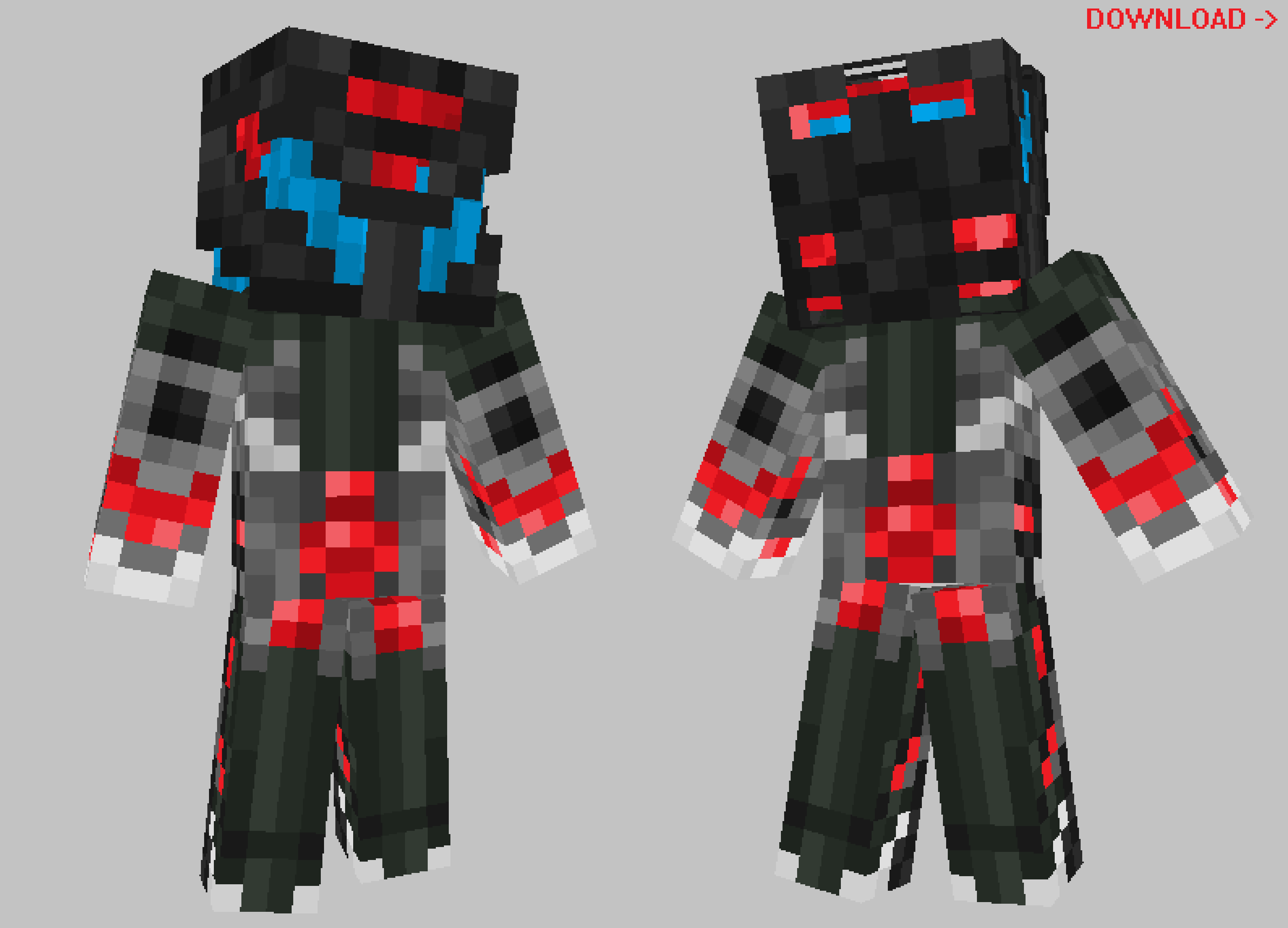 Makuta Teridax Minecraft Player Skin Pack