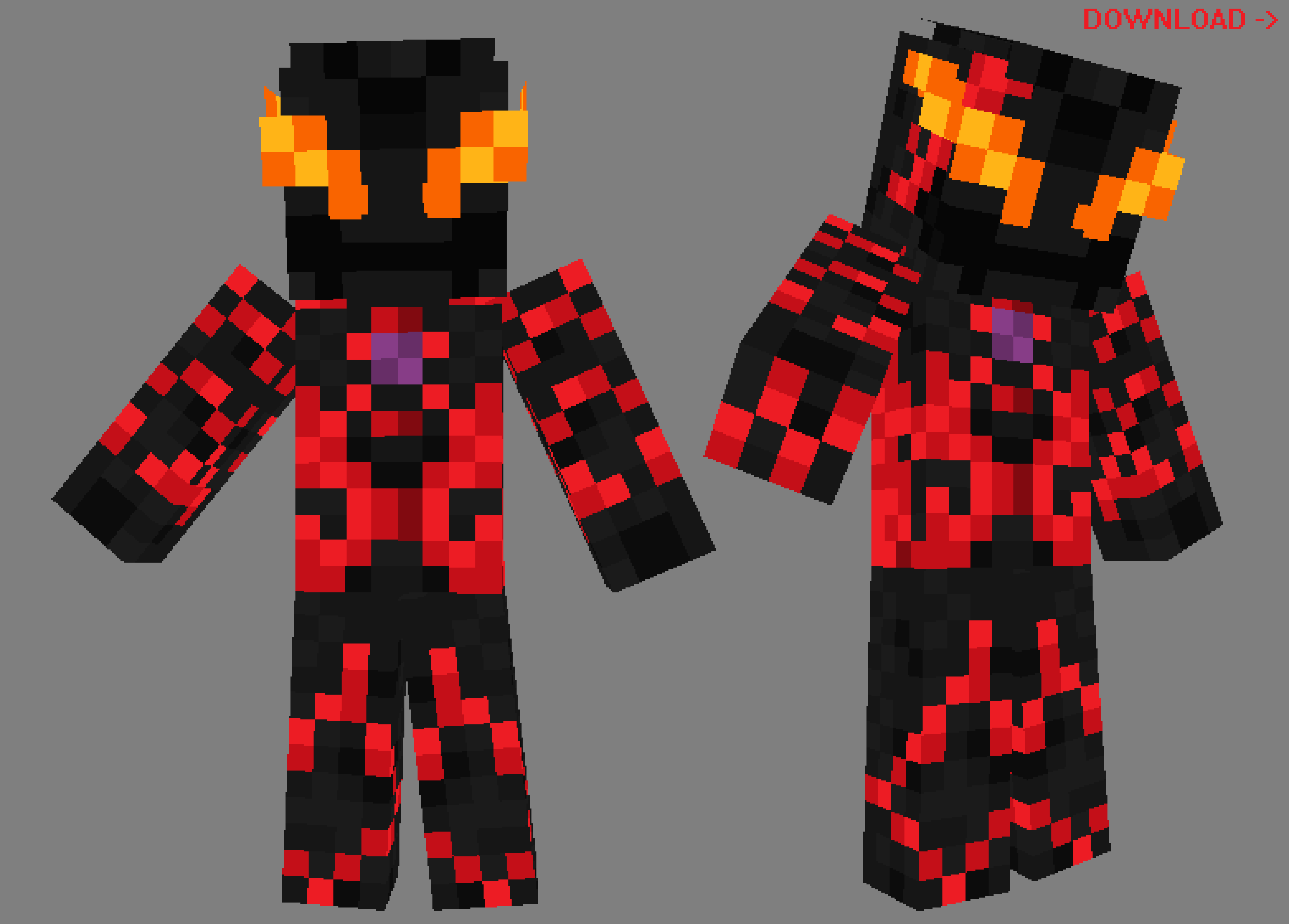 Ultraman Belial Minecraft Player Skin Pack By Burninggodzillalord On