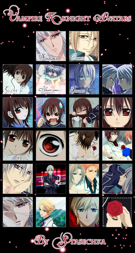 Vampire Knight Avatars, part 2