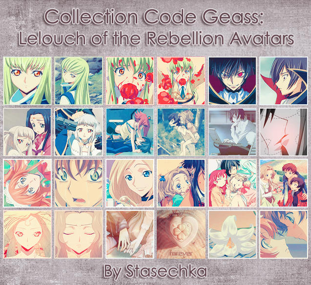 Code Geass Avatars by Stasechka on DeviantArt