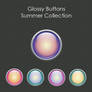 Glossy Buttons Summer Collection