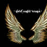 Gold Angel Wings