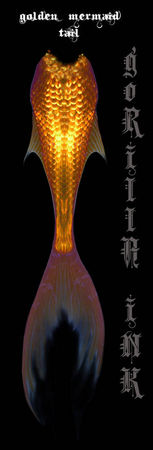 Golden Mermaid Tail