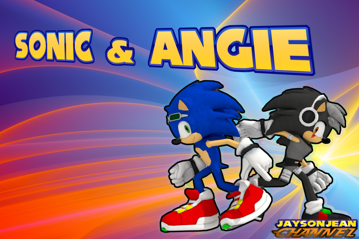 Sonic and Angie Wallpaper by JaysonJeanChannel on DeviantArt