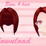 MMD SIMS 4 - Hair - [DOWNLOAD][DL]