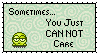 Unable to Care Stamp by SparklyDest