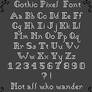 Gothic Pixel Font