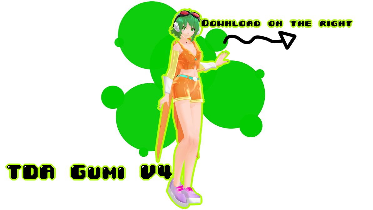 MMD TDA Gumi V4 +DL by Koala123Achini on DeviantArt