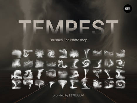 Tempest Brushes v. 1 (Photoshop)