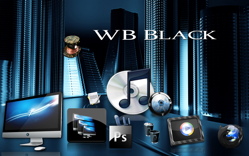 WB Black Icons