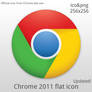 Chrome 2011 flat icon UPDATED