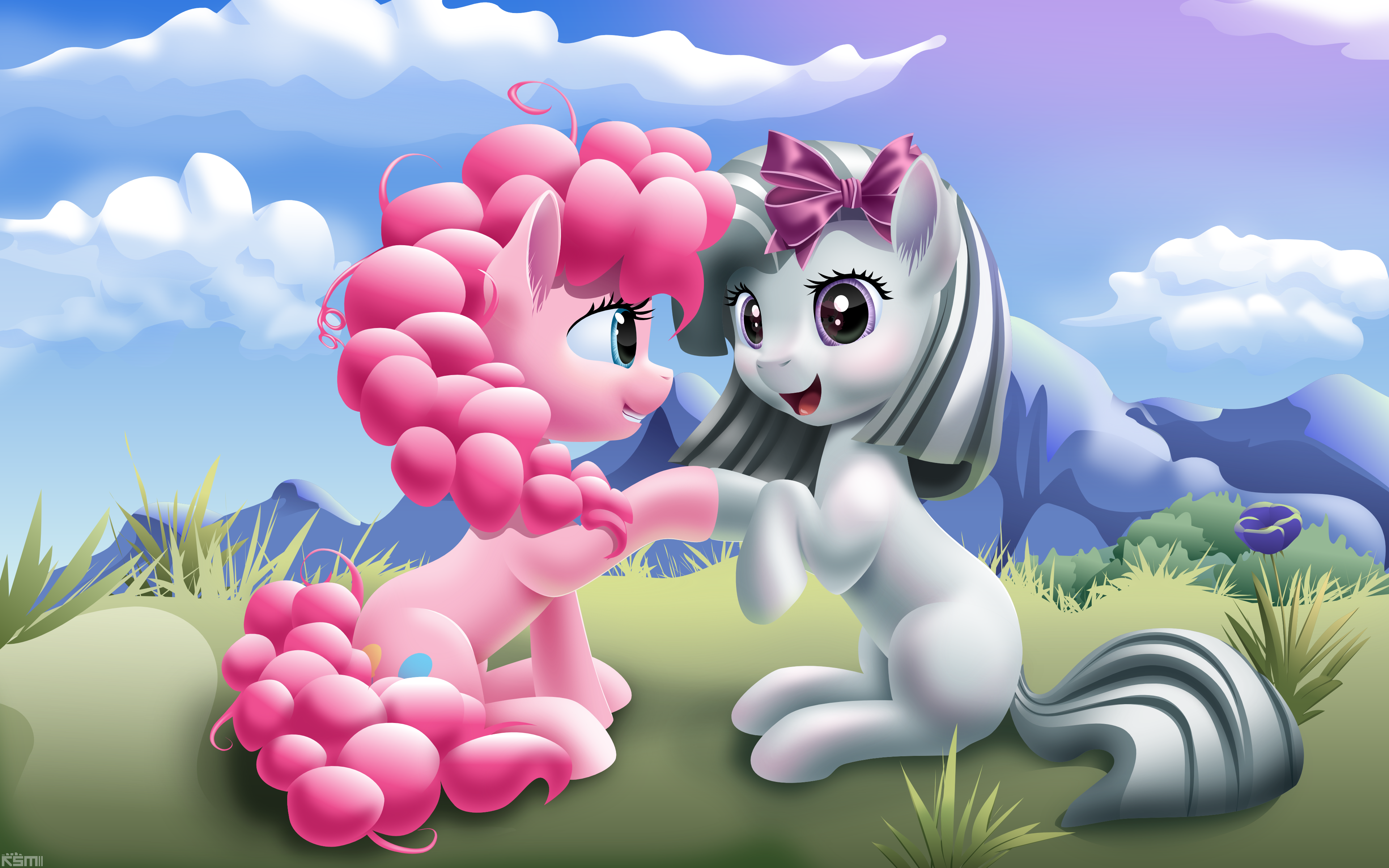 Pinkie and Inkie