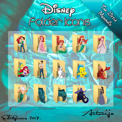 Disney Folder Icons - The Little Mermaid