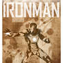 Iron Man 3 Poster Brown