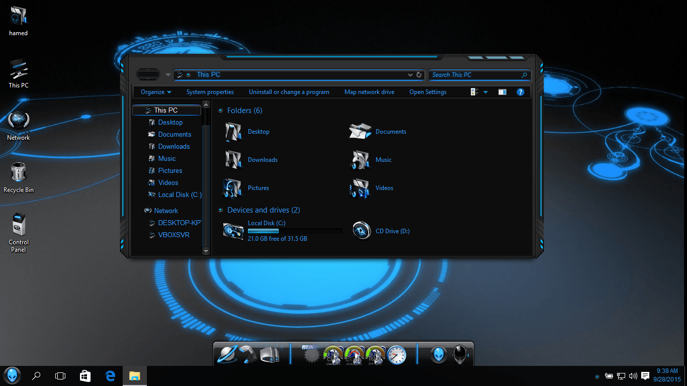 Transform Win10 to Alienware by protheme on DeviantArt