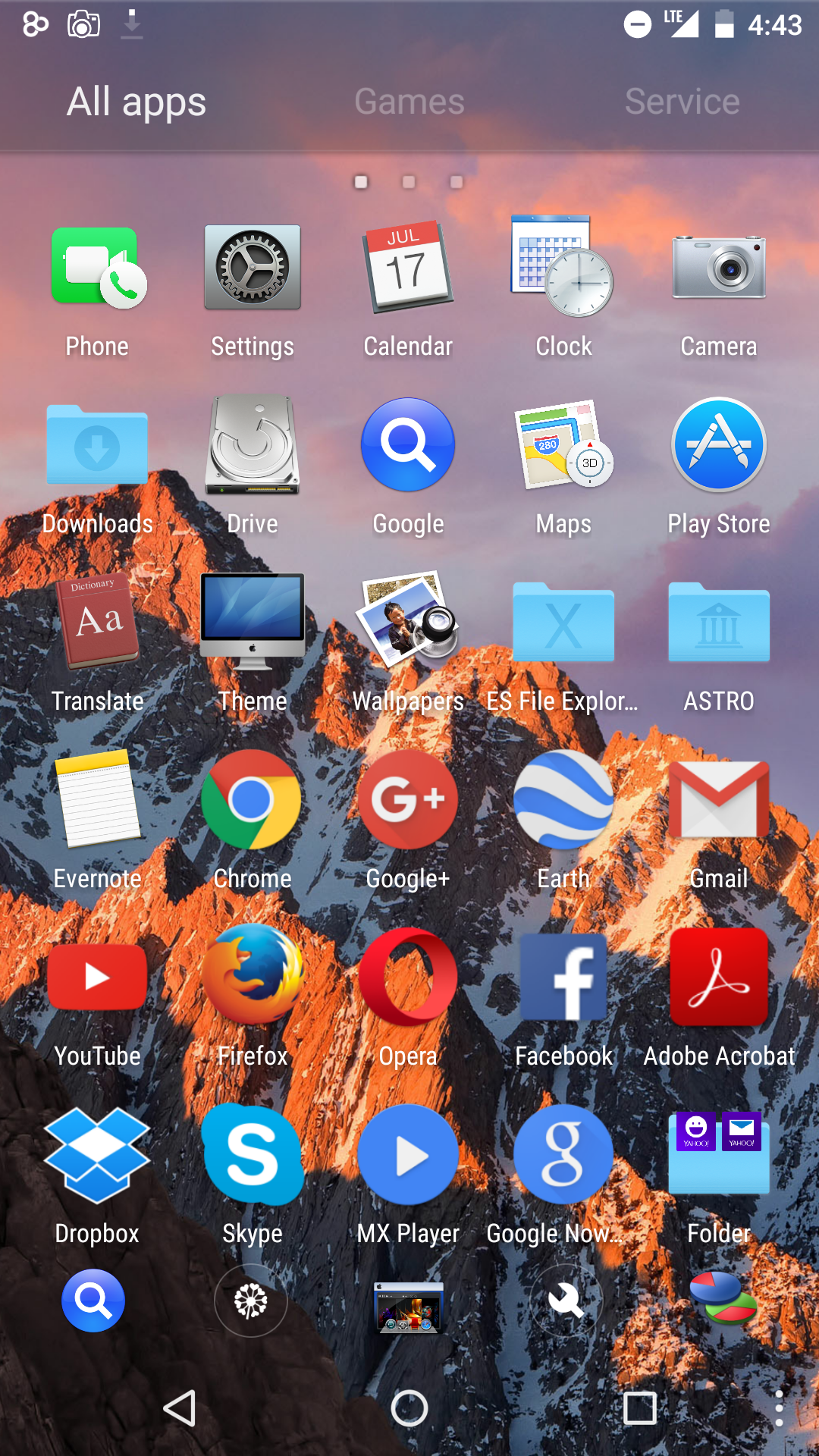 MacOS Sierra themepack for Android by protheme on DeviantArt