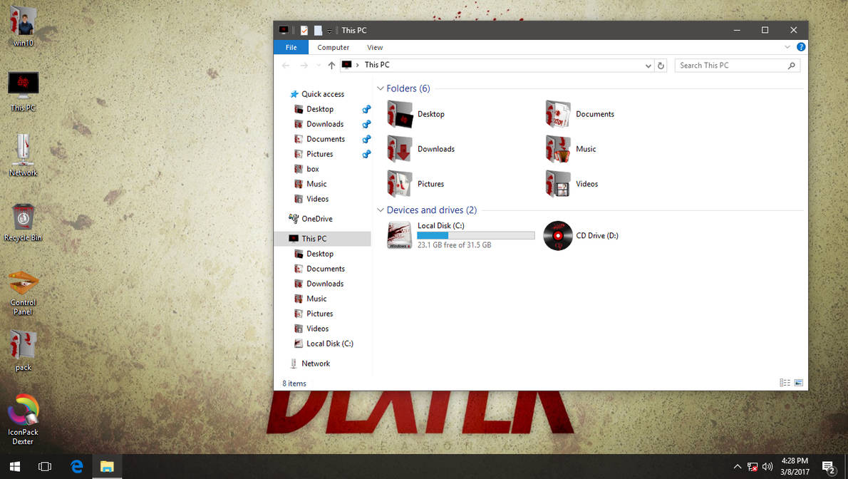 Dexter IconPack by protheme on DeviantArt
