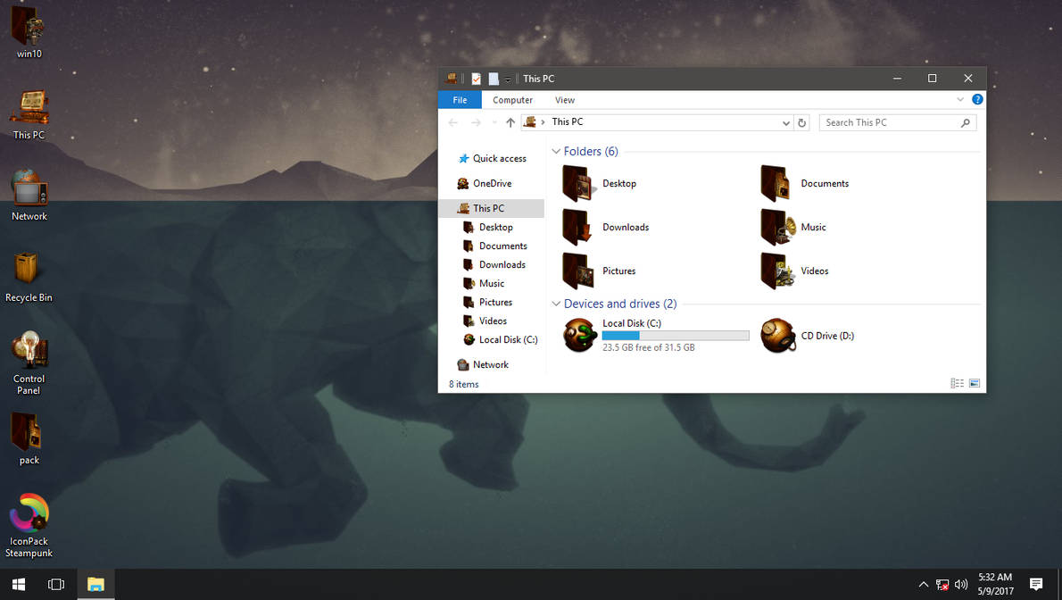Steampunk IconPack by protheme on DeviantArt