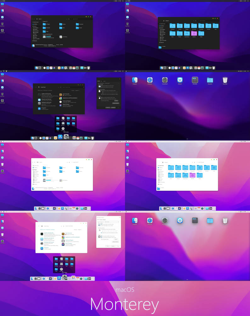 macOS Monterey for Windows 10 by protheme on DeviantArt