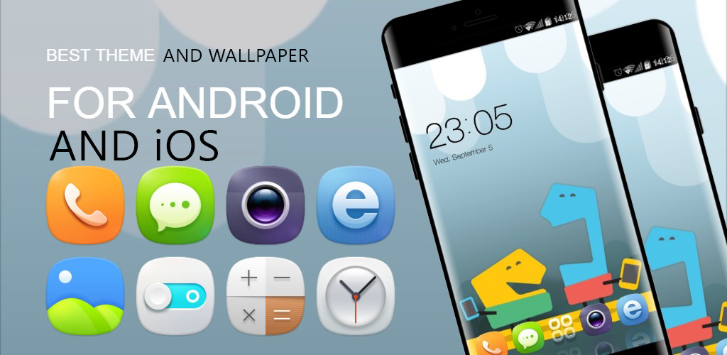 HD Theme and Wallpaper App for Android and iOS by protheme on DeviantArt