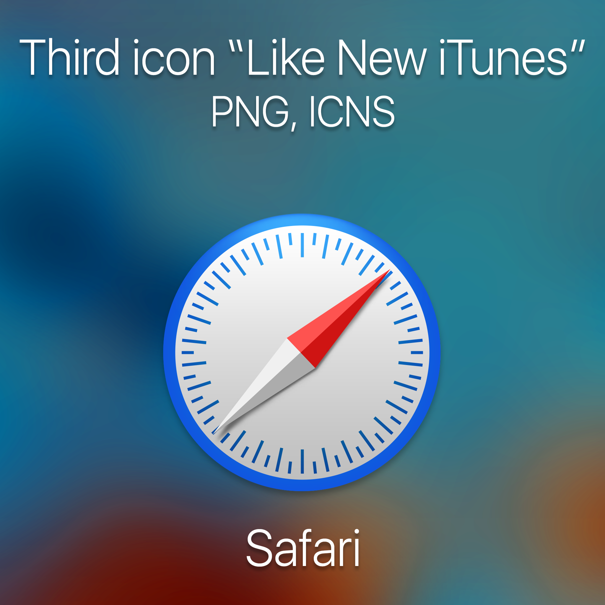 Safari Icon Like New Itunes Png Icns By Loinik On Deviantart deviantart