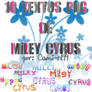 Pack de textos PNG de Miley Cyrus
