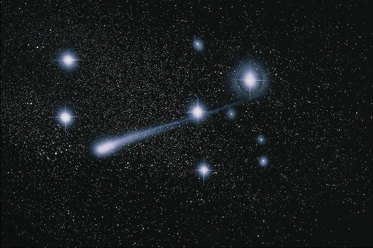 Звезды это небесные тела которые. Созвездие Комета. Точечный источник света. Гакрукс звезда. Точечные источники звезд.