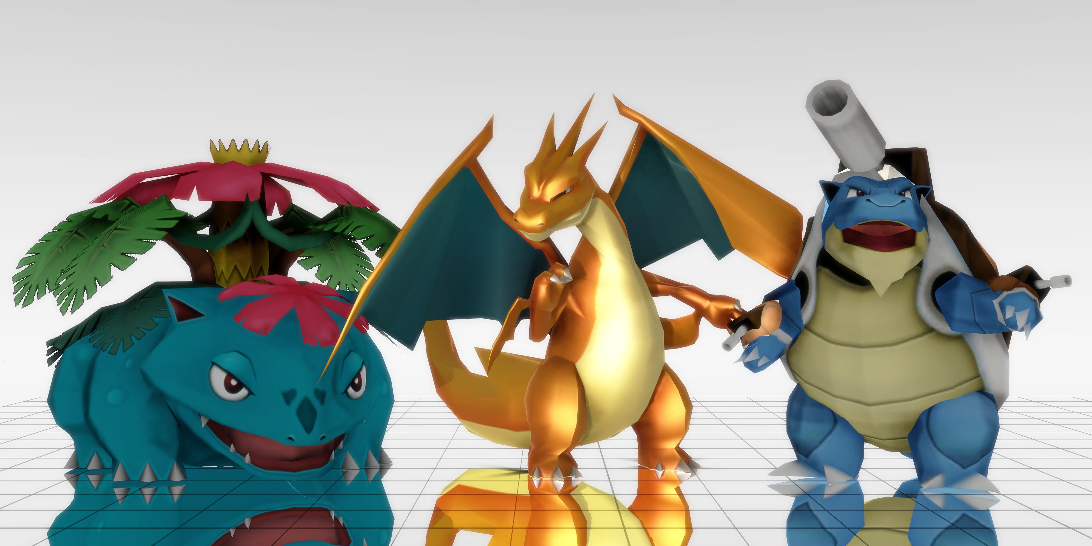 PokePack X and Y - #2 Mega Evolutions (Unrigged) by NipahMMD on