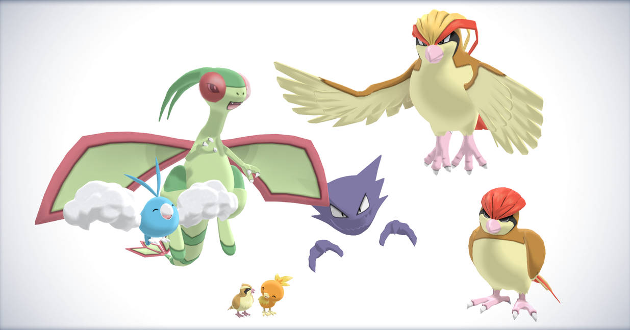 PokePack X and Y - #2 Mega Evolutions (Unrigged) by NipahMMD on