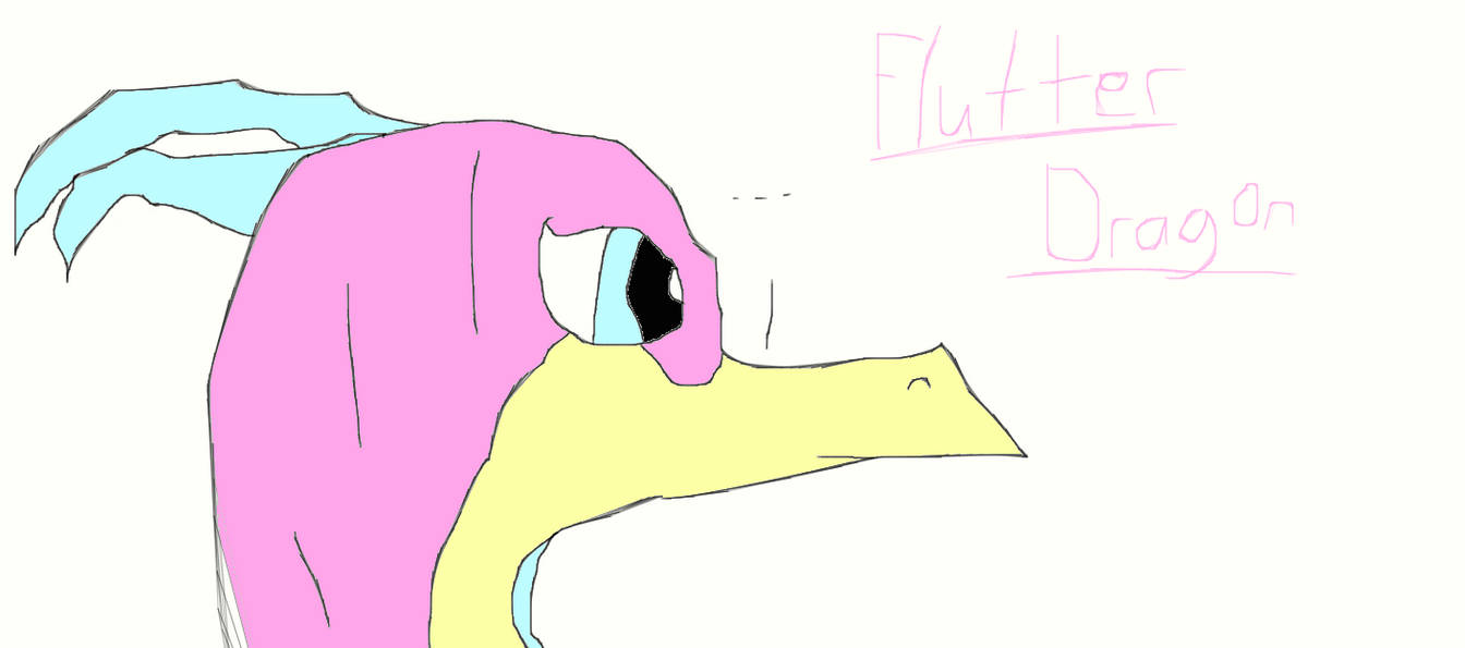 Flutter dragon by CreepyPastadragon on DeviantArt