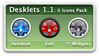 Desklets 1.1 Icons Pack