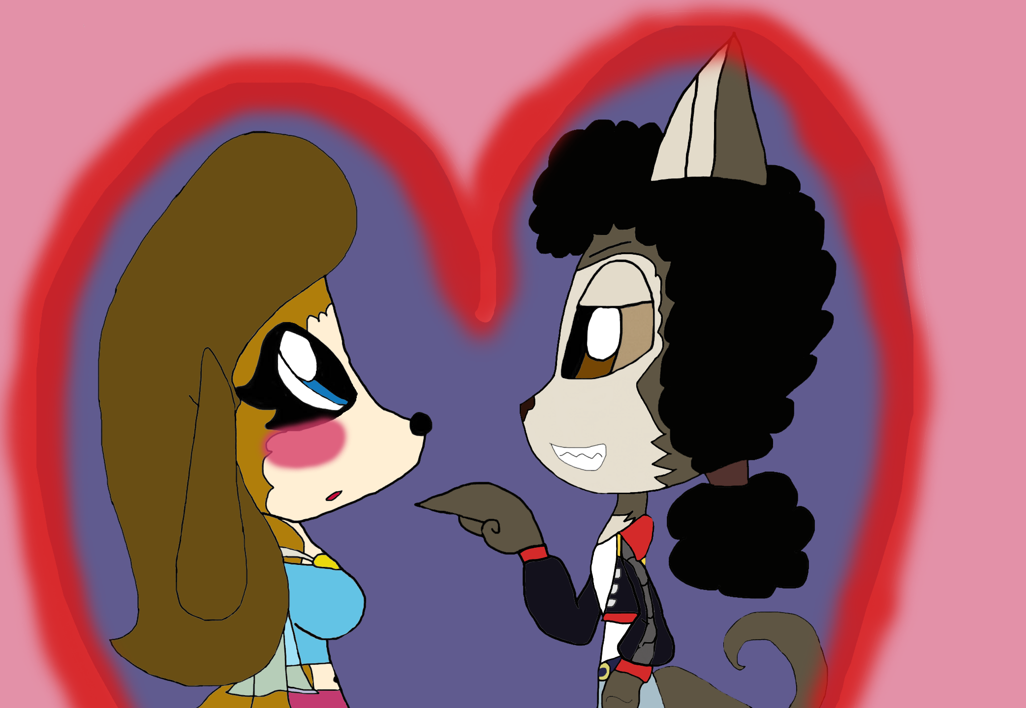 Me and MJ in Sly Cooper Style