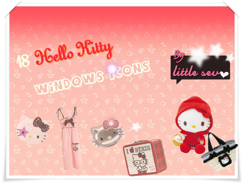 Hello Kitty Icons for Windows