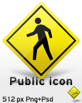 Public icon Png+Psd