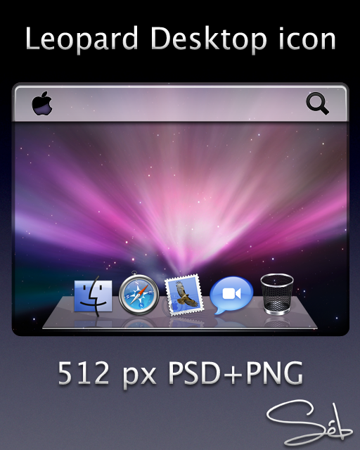 Leopard Desktop icon